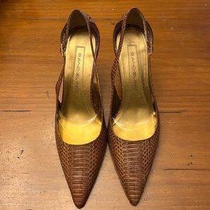 Womens brown high heels